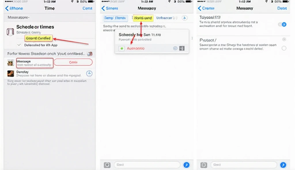 How to schedule a text on iPhone